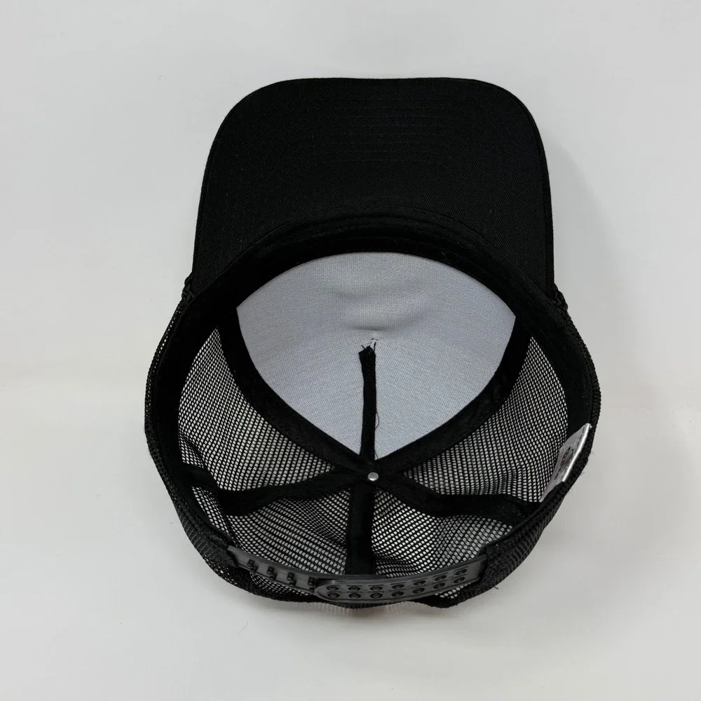 Cobra Be Bold Eagle Patch Trucker‎ Hat Black Mesh Snapback Cap One Size